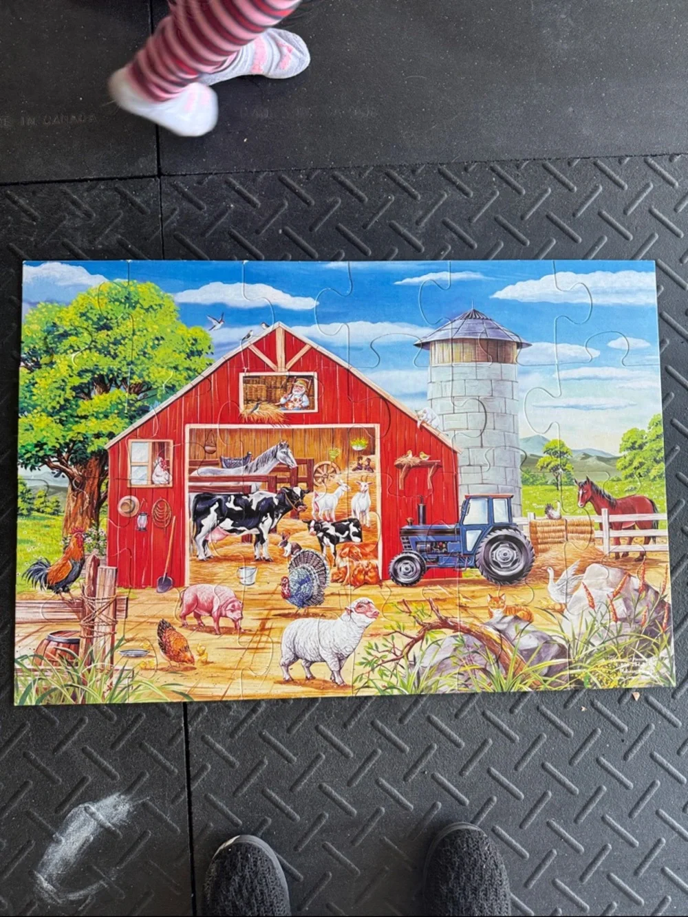 Bundle of 3 Melissa & Doug Floor Puzzles